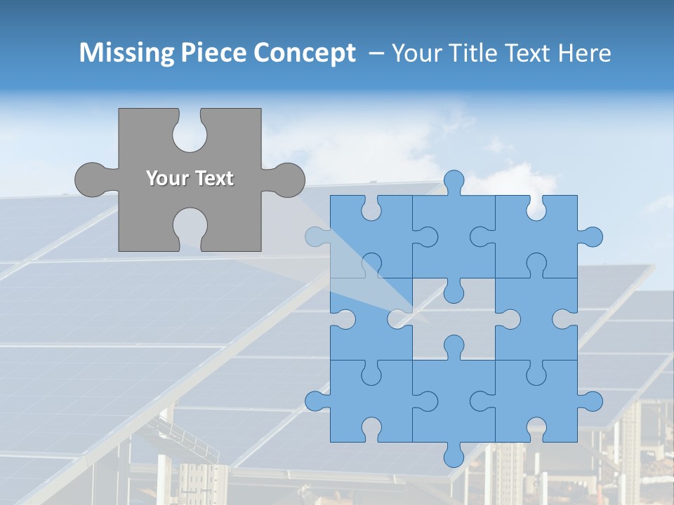 Cloud Clean Power PowerPoint Template