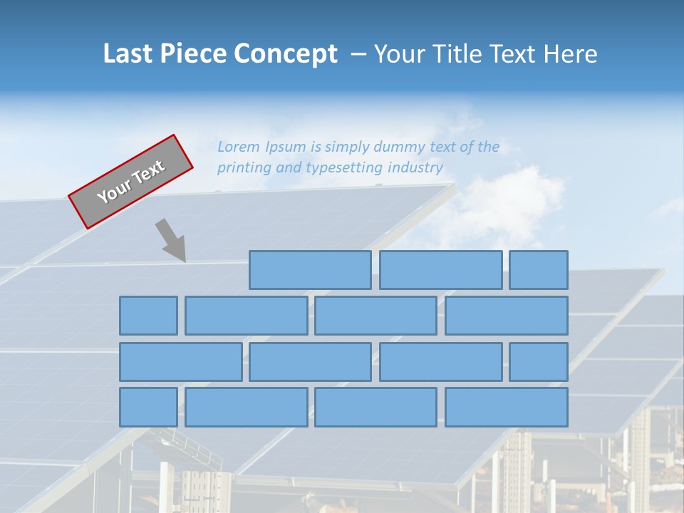 Cloud Clean Power PowerPoint Template