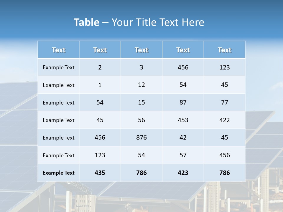 Cloud Clean Power PowerPoint Template