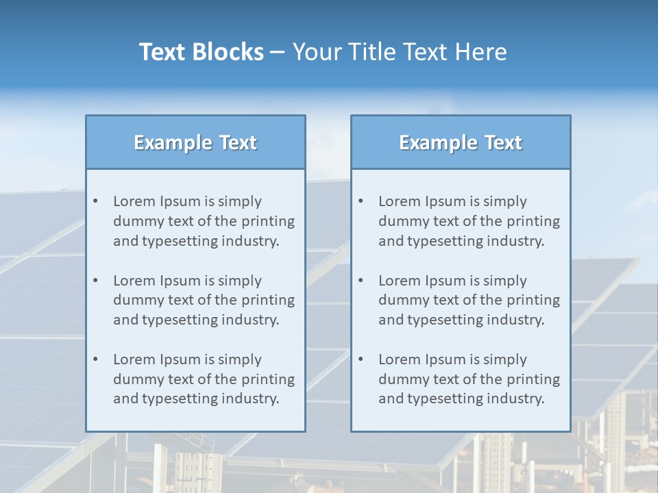 Cloud Clean Power PowerPoint Template