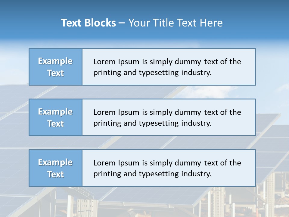 Cloud Clean Power PowerPoint Template