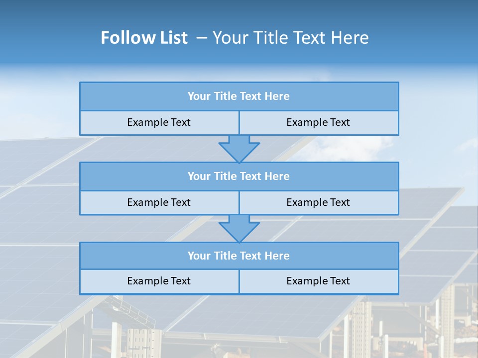 Cloud Clean Power PowerPoint Template