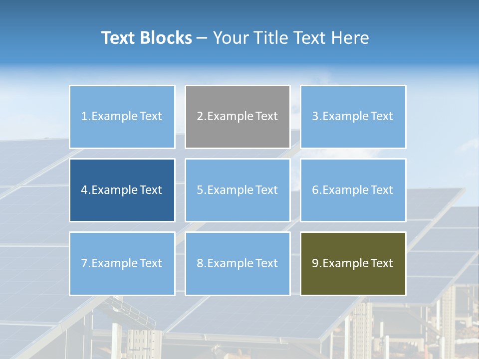 Cloud Clean Power PowerPoint Template