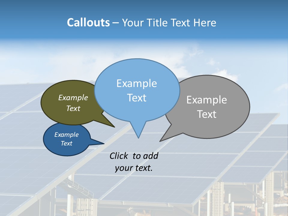 Cloud Clean Power PowerPoint Template