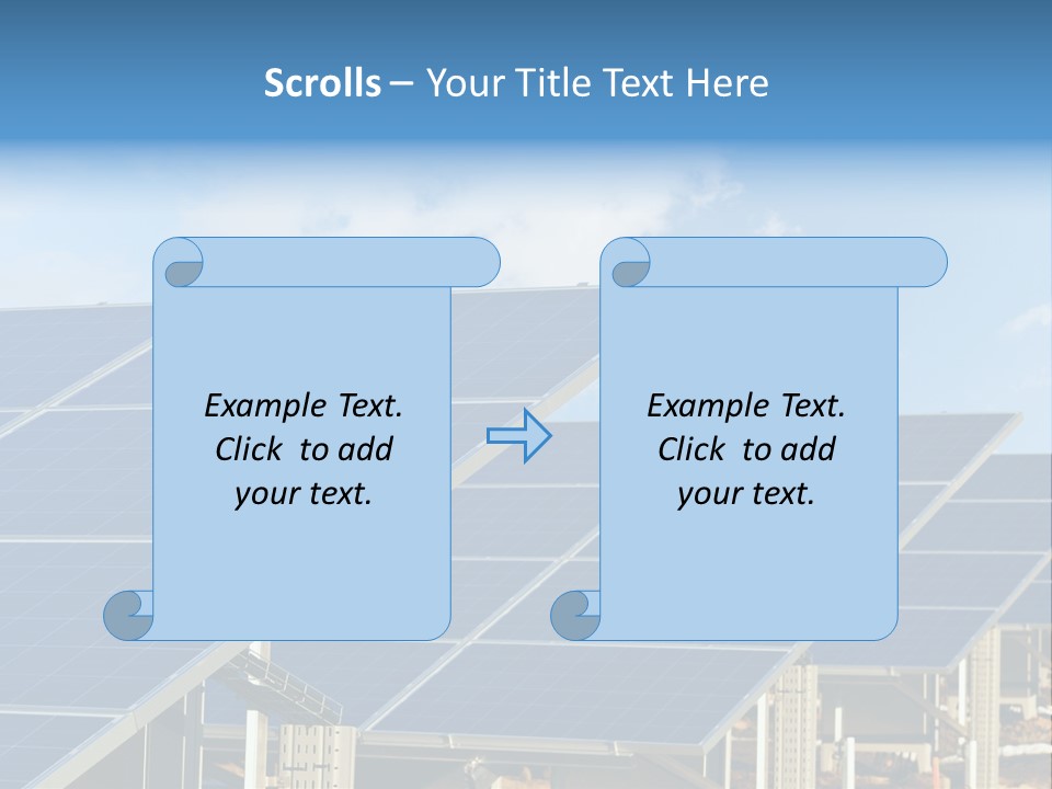Cloud Clean Power PowerPoint Template