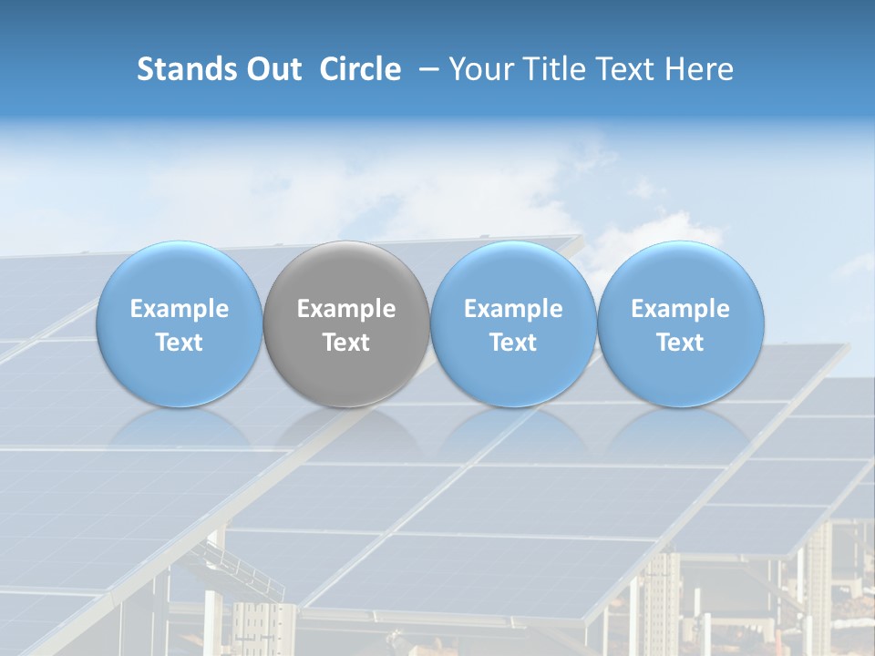 Cloud Clean Power PowerPoint Template
