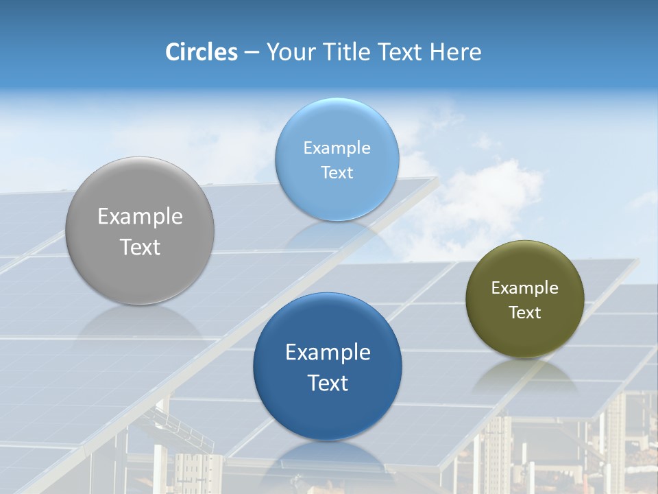 Cloud Clean Power PowerPoint Template