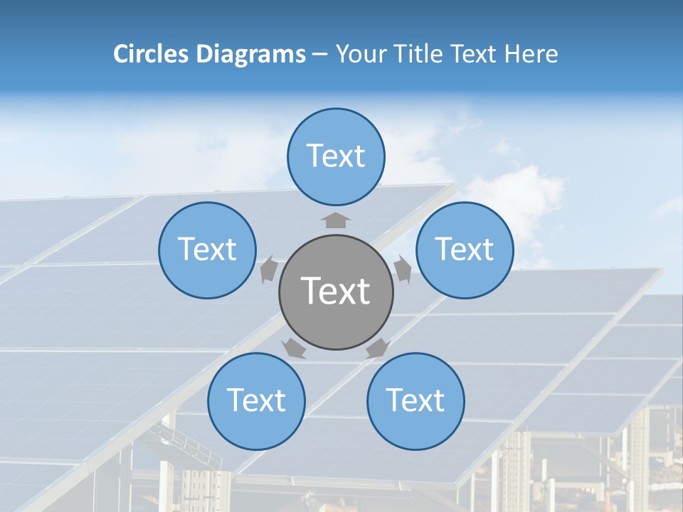 Cloud Clean Power PowerPoint Template