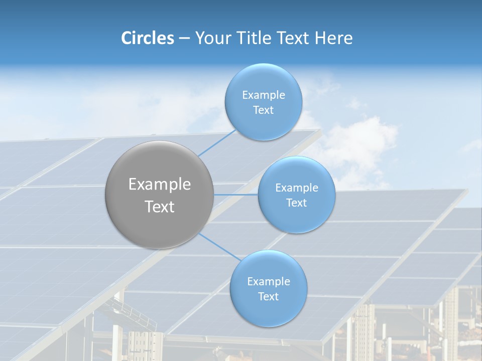 Cloud Clean Power PowerPoint Template
