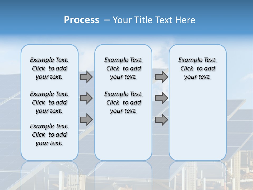 Cloud Clean Power PowerPoint Template