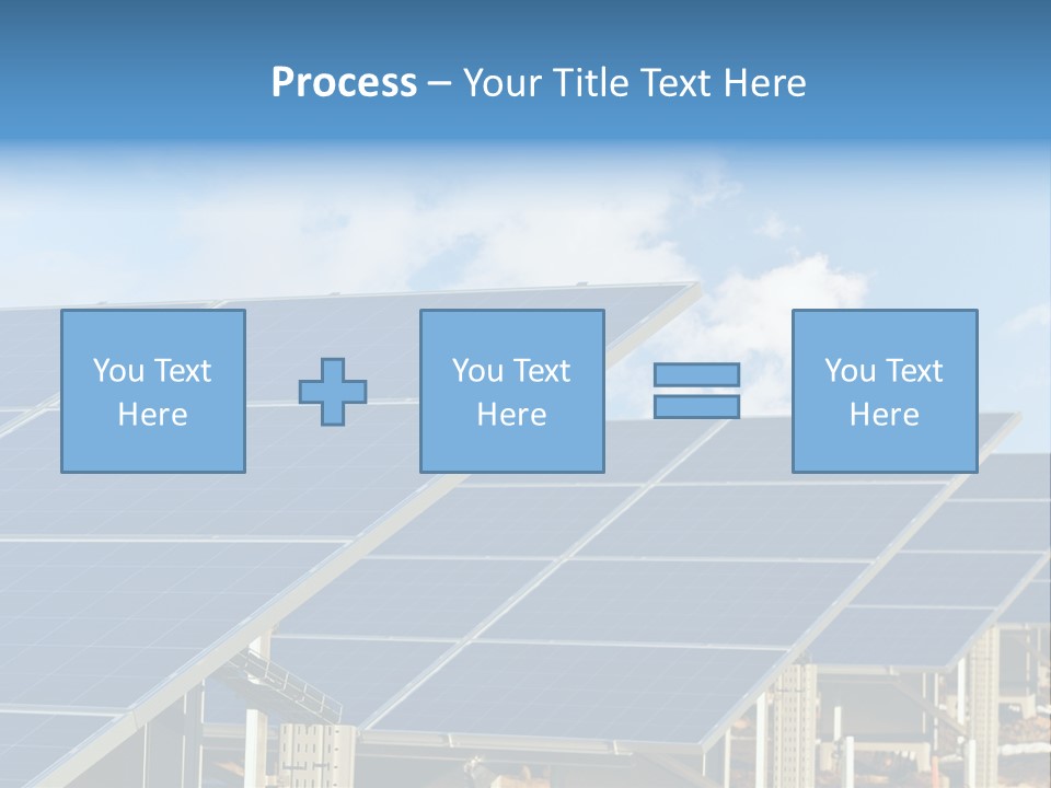 Cloud Clean Power PowerPoint Template
