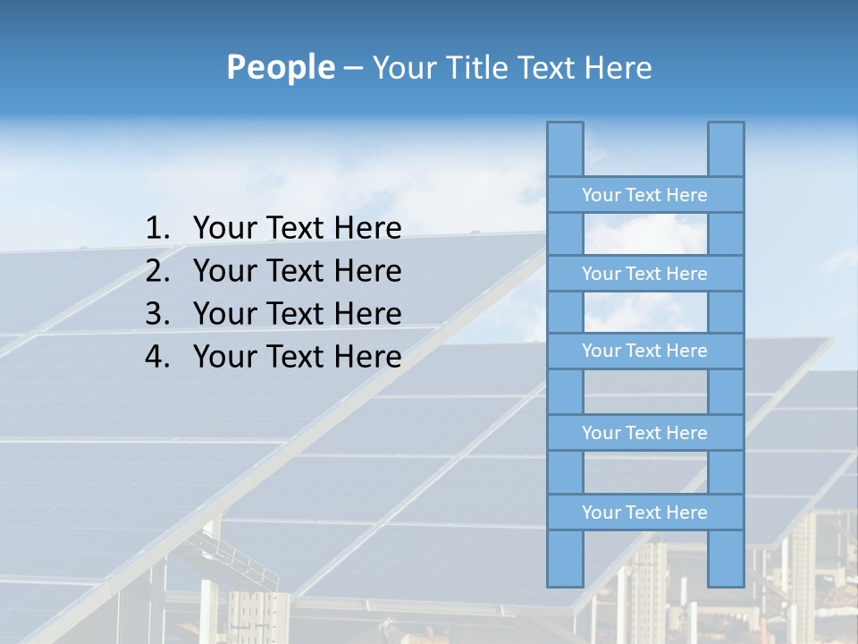 Cloud Clean Power PowerPoint Template