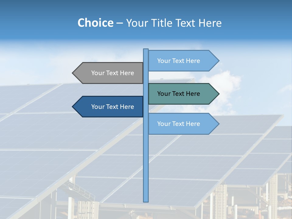 Cloud Clean Power PowerPoint Template