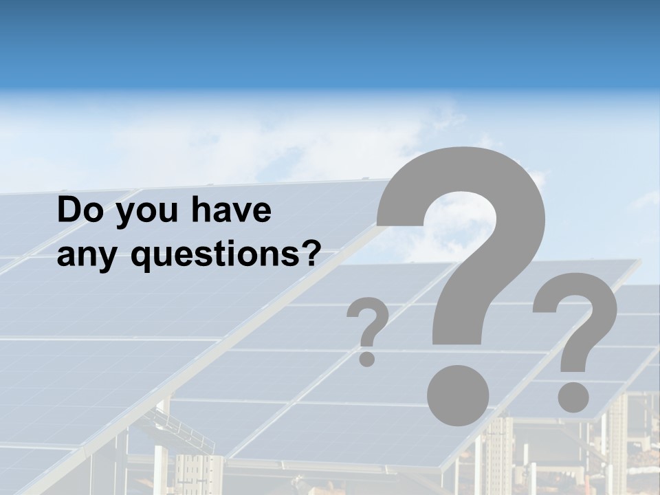 Cloud Clean Power PowerPoint Template