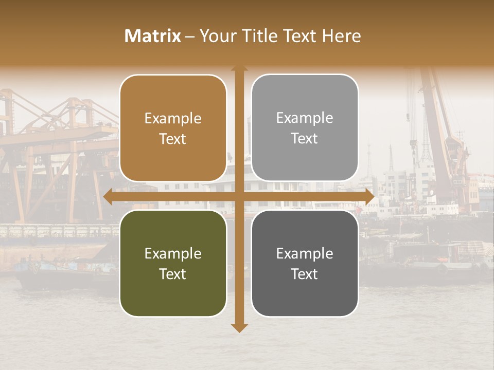 Sea Asia Trade PowerPoint Template