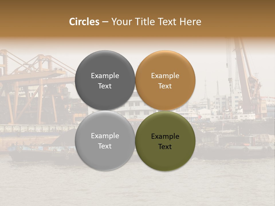 Sea Asia Trade PowerPoint Template