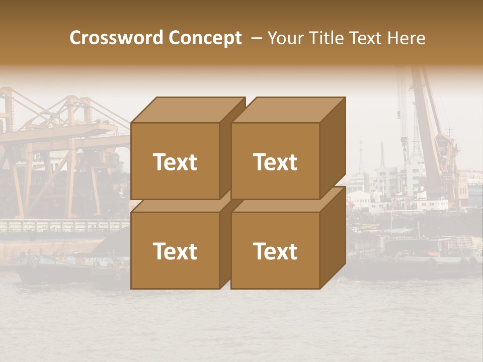 Sea Asia Trade PowerPoint Template