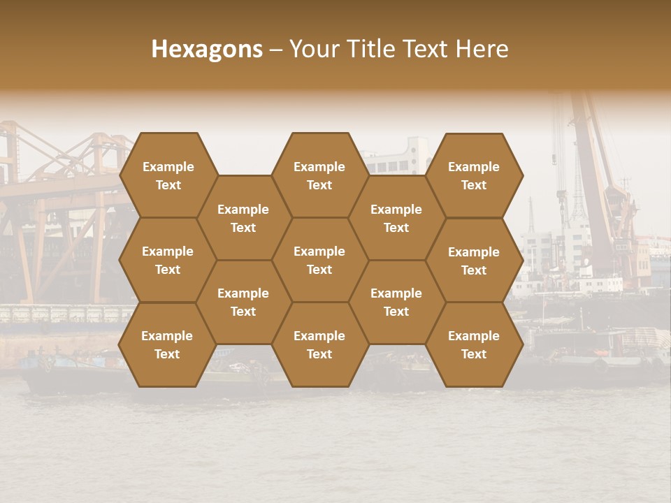 Sea Asia Trade PowerPoint Template