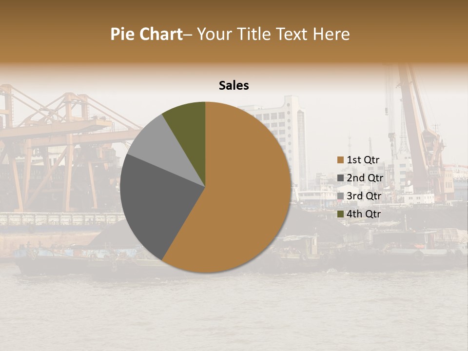 Sea Asia Trade PowerPoint Template