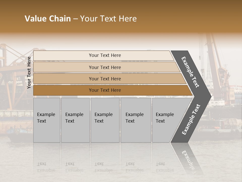 Sea Asia Trade PowerPoint Template