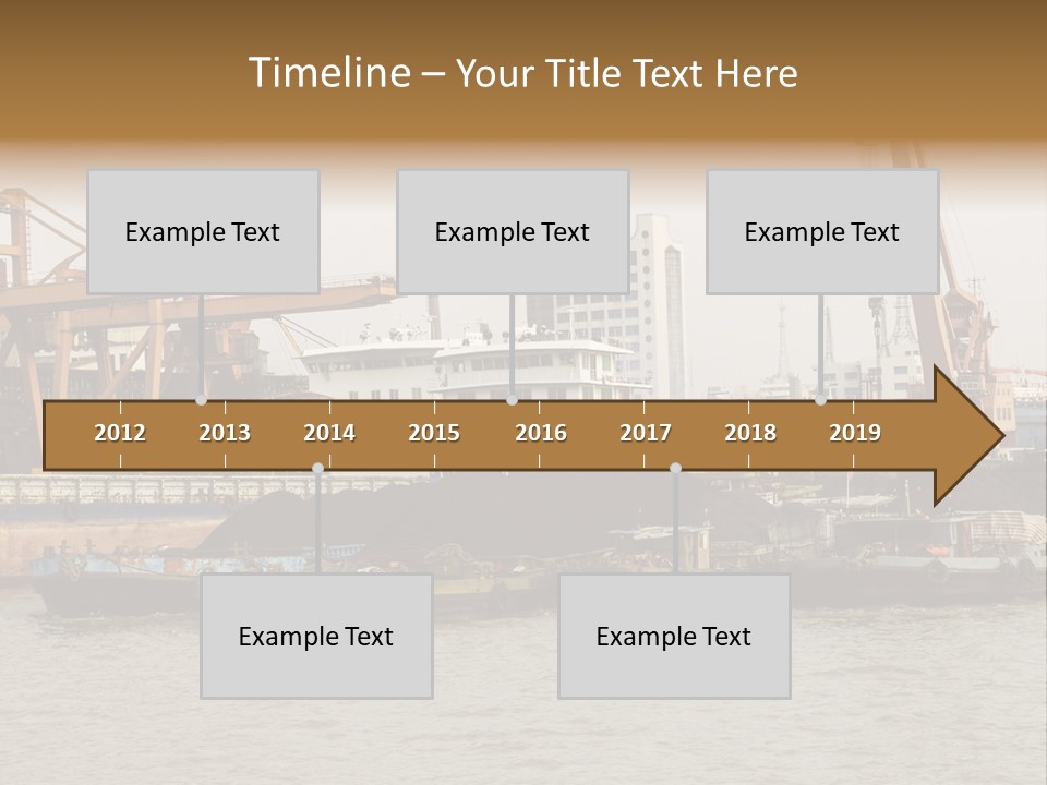 Sea Asia Trade PowerPoint Template