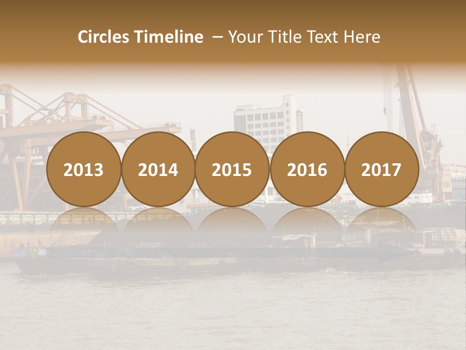 Sea Asia Trade PowerPoint Template