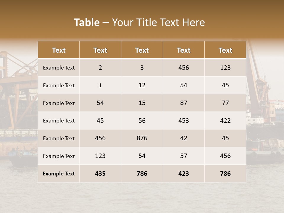 Sea Asia Trade PowerPoint Template