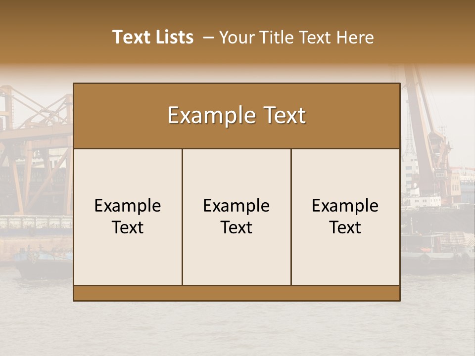 Sea Asia Trade PowerPoint Template