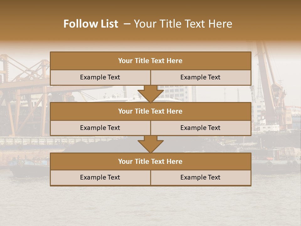 Sea Asia Trade PowerPoint Template