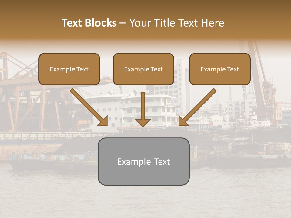 Sea Asia Trade PowerPoint Template