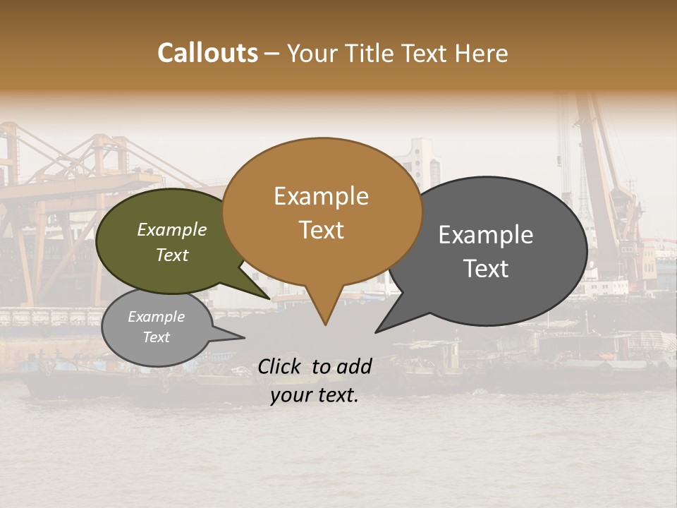 Sea Asia Trade PowerPoint Template