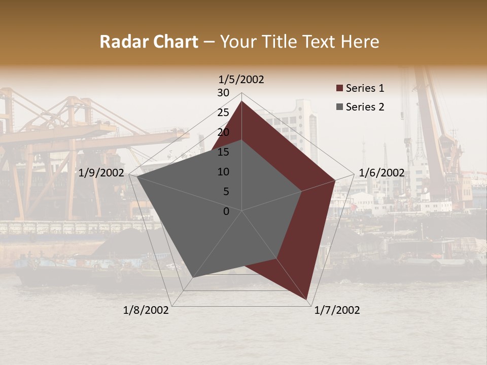 Sea Asia Trade PowerPoint Template