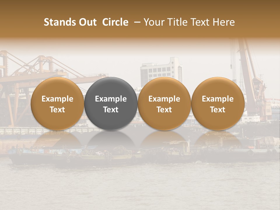 Sea Asia Trade PowerPoint Template