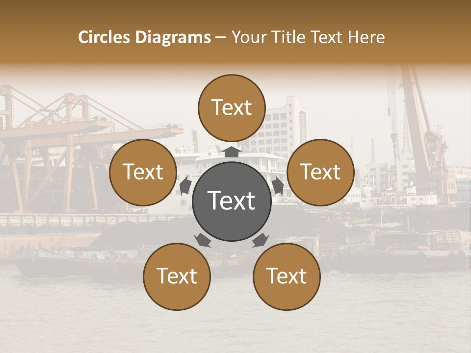 Sea Asia Trade PowerPoint Template