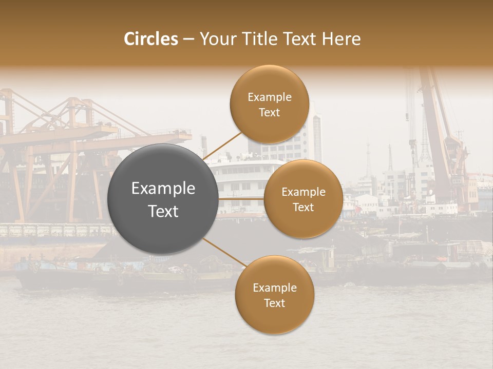 Sea Asia Trade PowerPoint Template