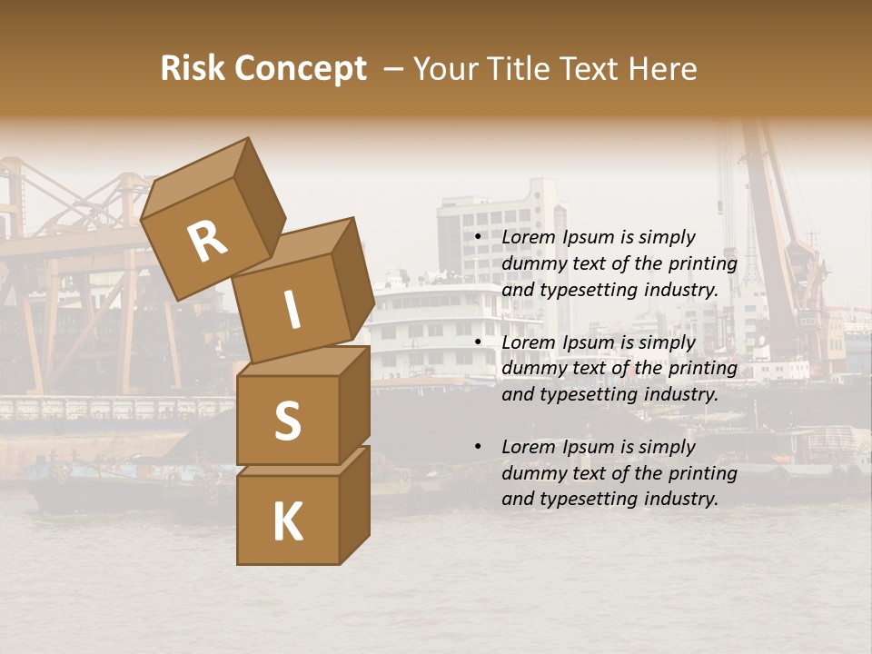 Sea Asia Trade PowerPoint Template