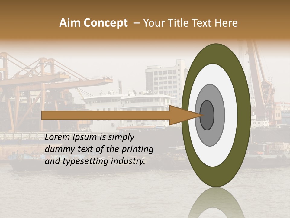 Sea Asia Trade PowerPoint Template