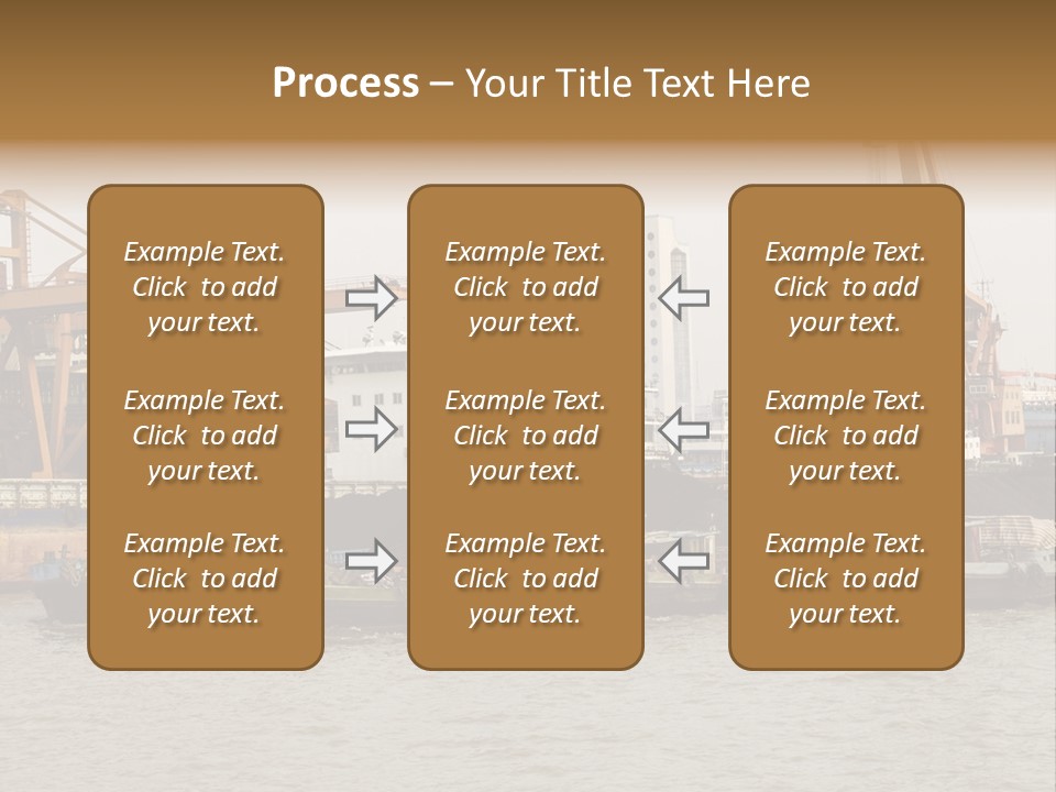 Sea Asia Trade PowerPoint Template