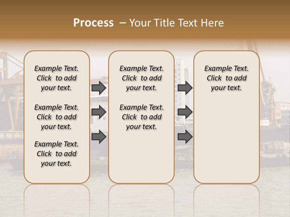 Sea Asia Trade PowerPoint Template