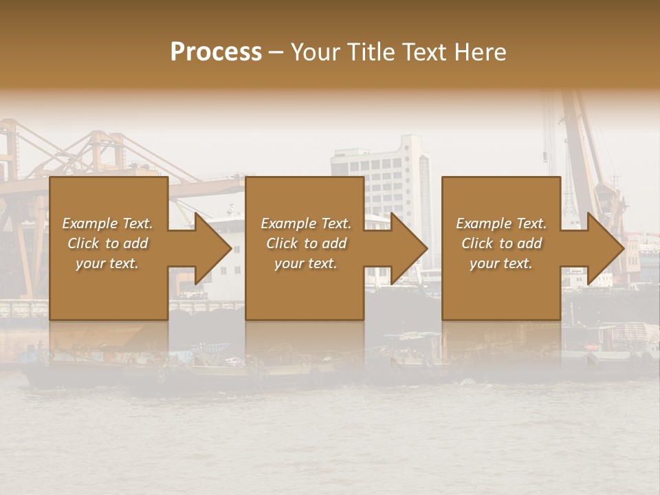 Sea Asia Trade PowerPoint Template
