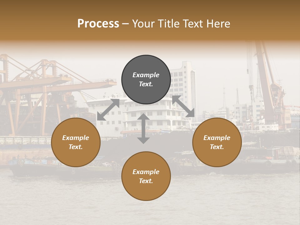 Sea Asia Trade PowerPoint Template
