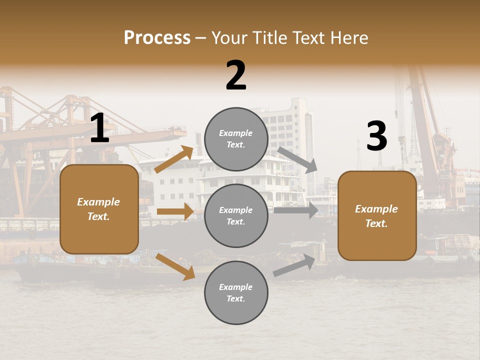Sea Asia Trade PowerPoint Template