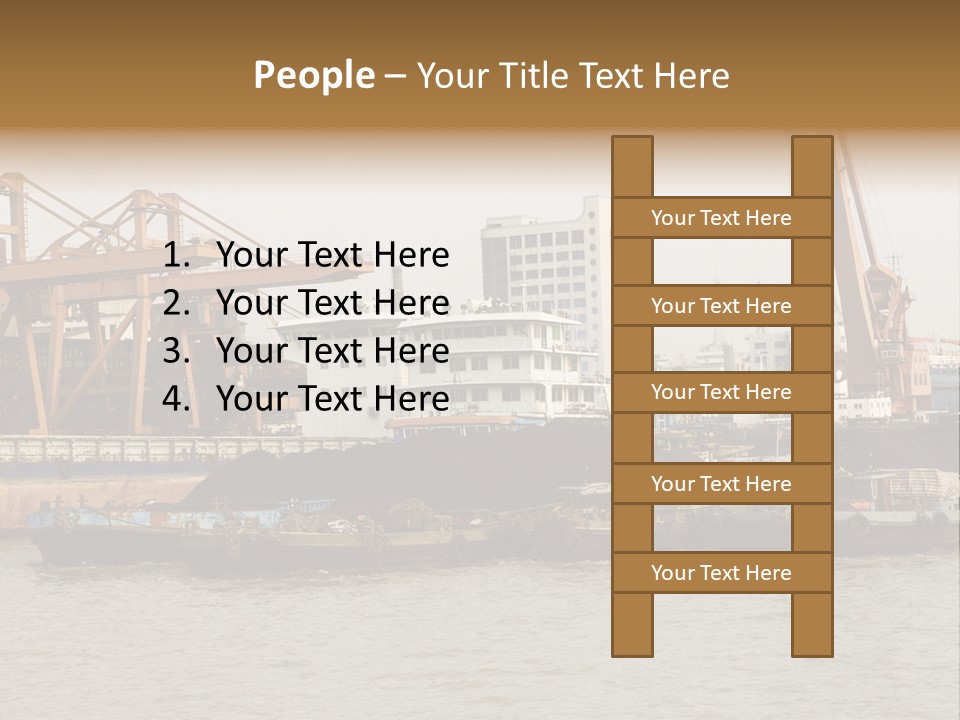 Sea Asia Trade PowerPoint Template