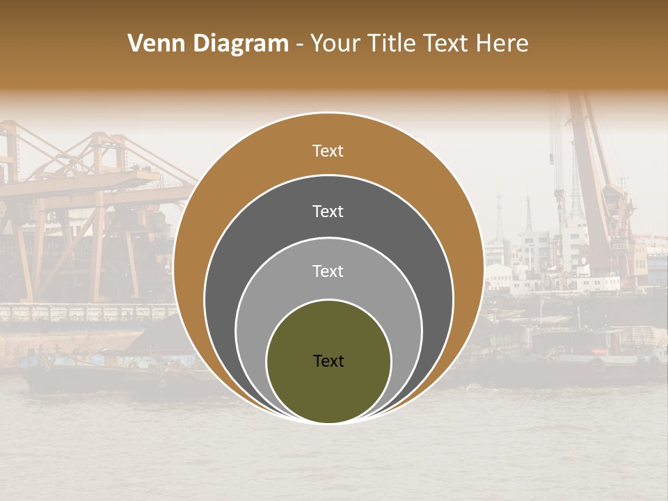 Sea Asia Trade PowerPoint Template