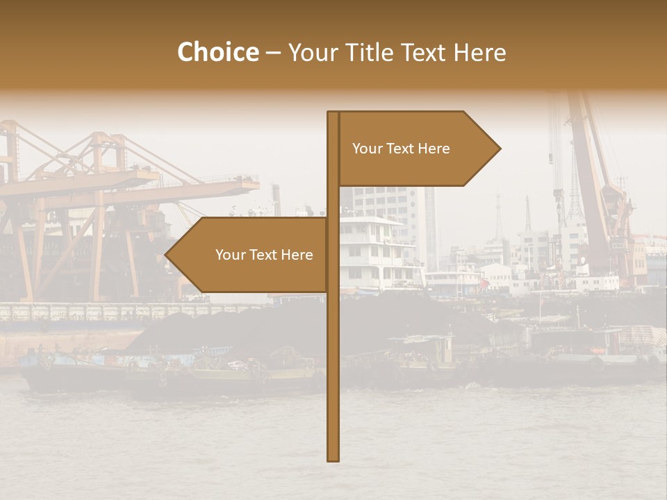 Sea Asia Trade PowerPoint Template