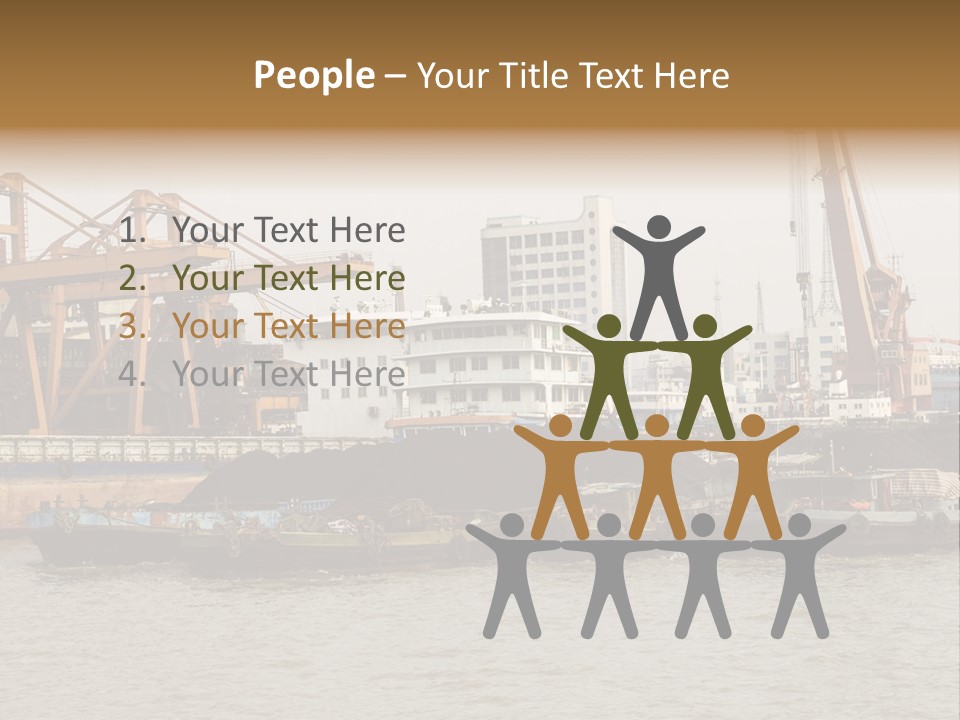 Sea Asia Trade PowerPoint Template