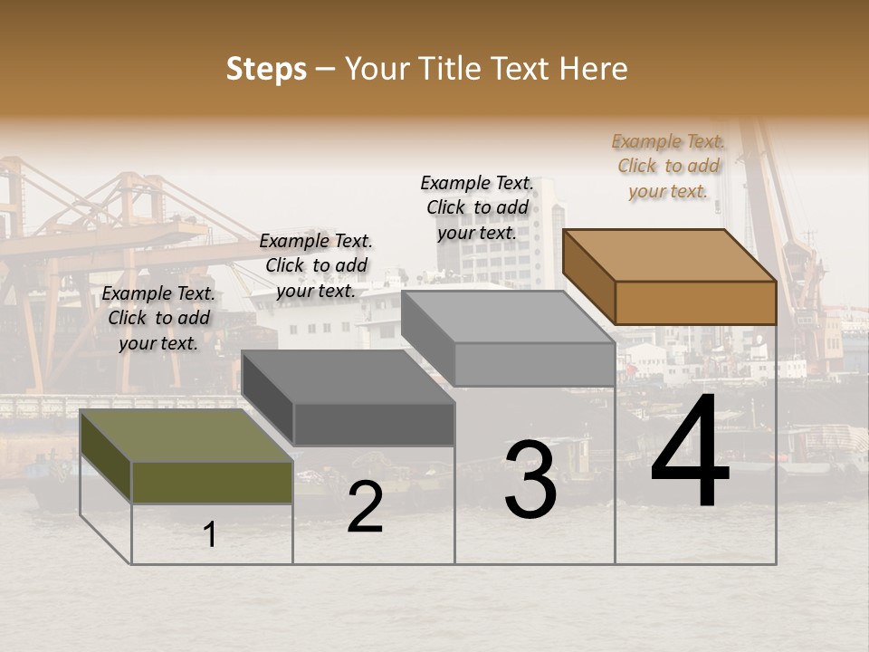 Sea Asia Trade PowerPoint Template