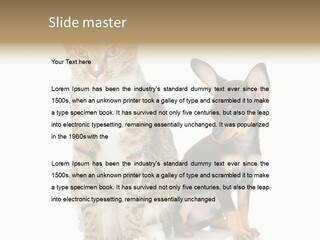 Playing Background White PowerPoint Template