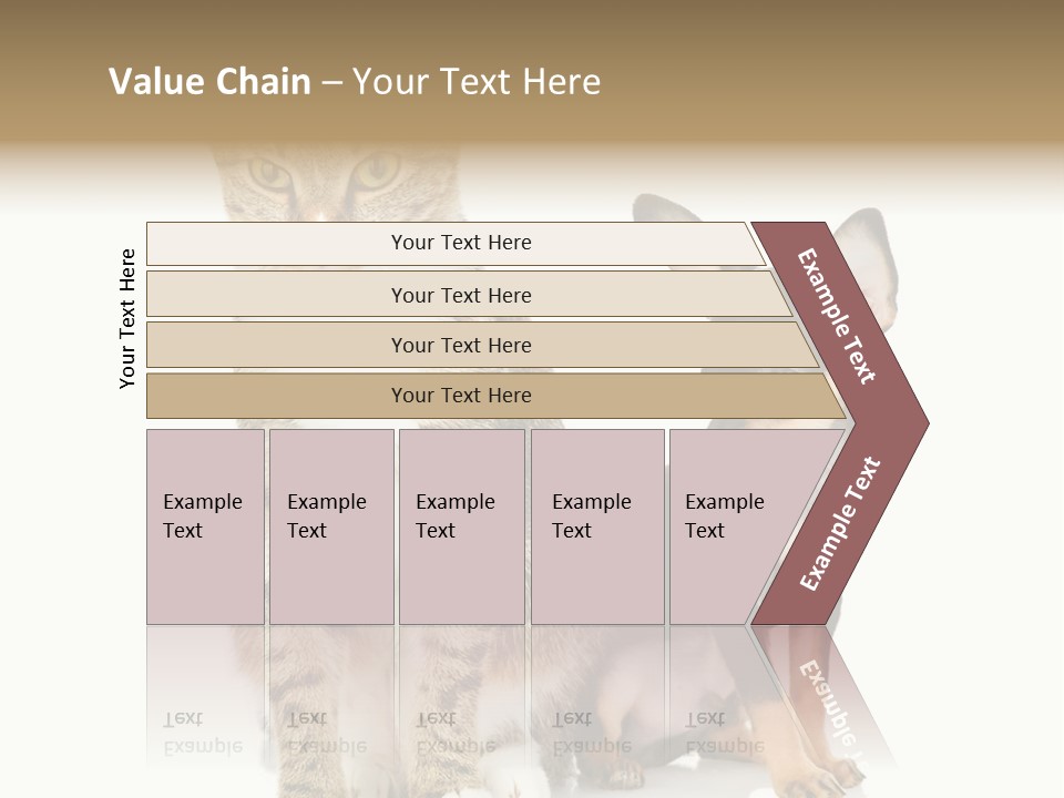 Playing Background White PowerPoint Template