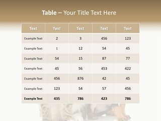 Playing Background White PowerPoint Template